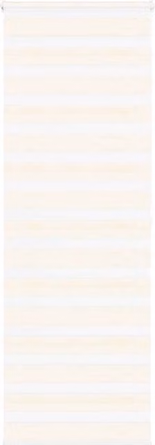 Berkfield Home Zebra Blind in Marble Beige, Polyester, W: 85 cm, H: 200 cm