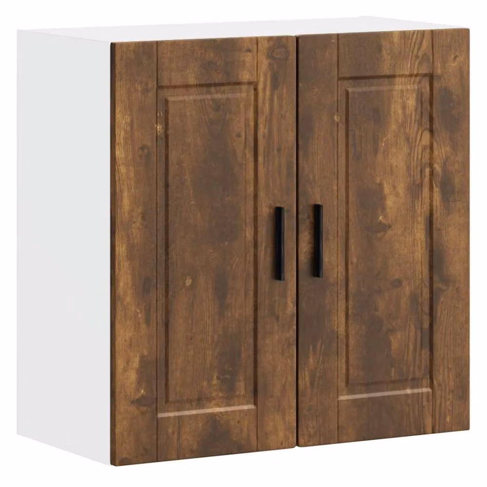 Berkfield Home Porto Smoked Oak Kitchen Wall Cabinet in Brown – 2
