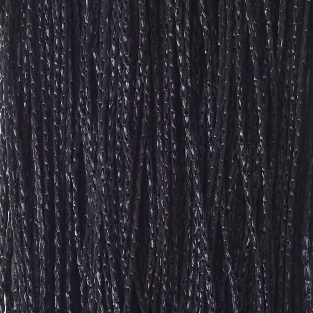 Berkfield Home String Curtains, 2 Pack, Black, W: 140 cm, H: 250 cm – 4