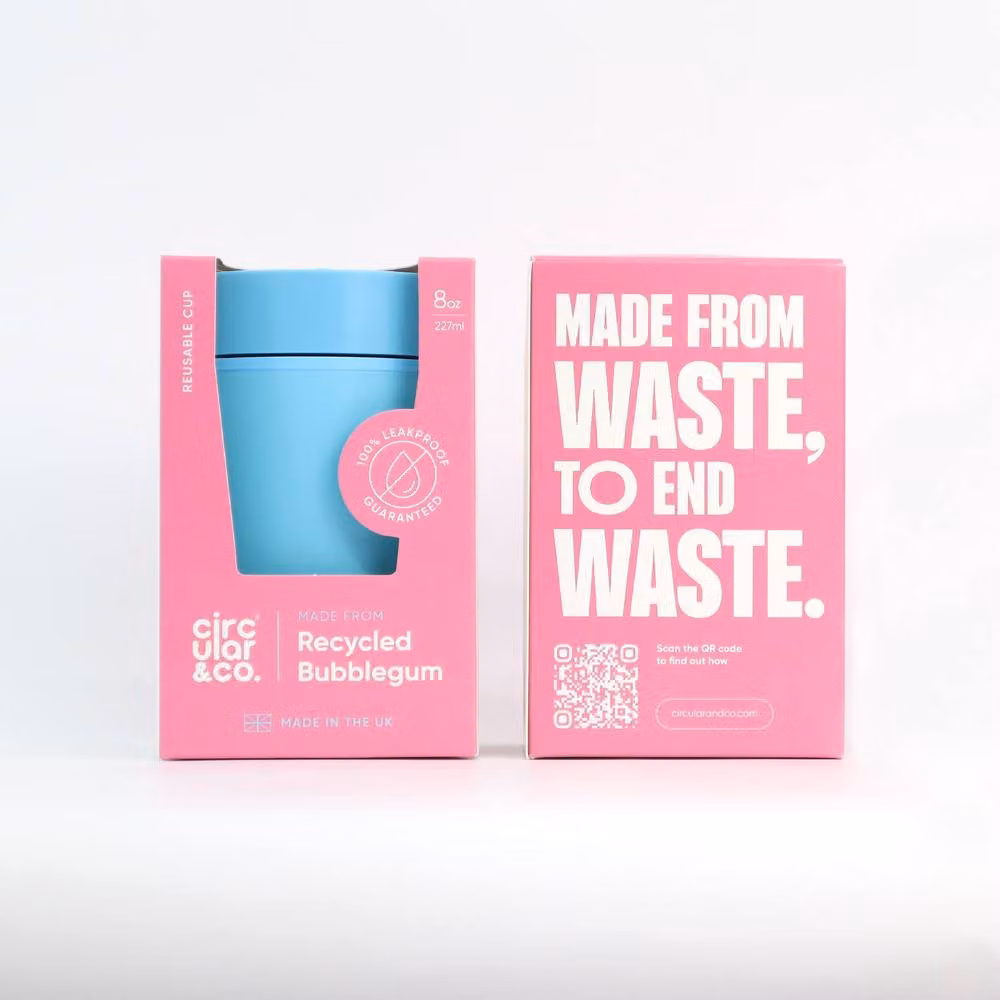 Circular & Co Reusable Coffee Cup in Blue – 2
