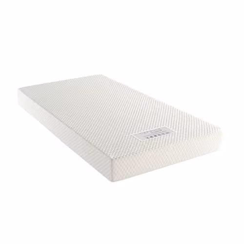 Julian Bowen Capsule Student Single Reflex Foam Mattress, White, W/D/H: 90 x 190 x 14 cm