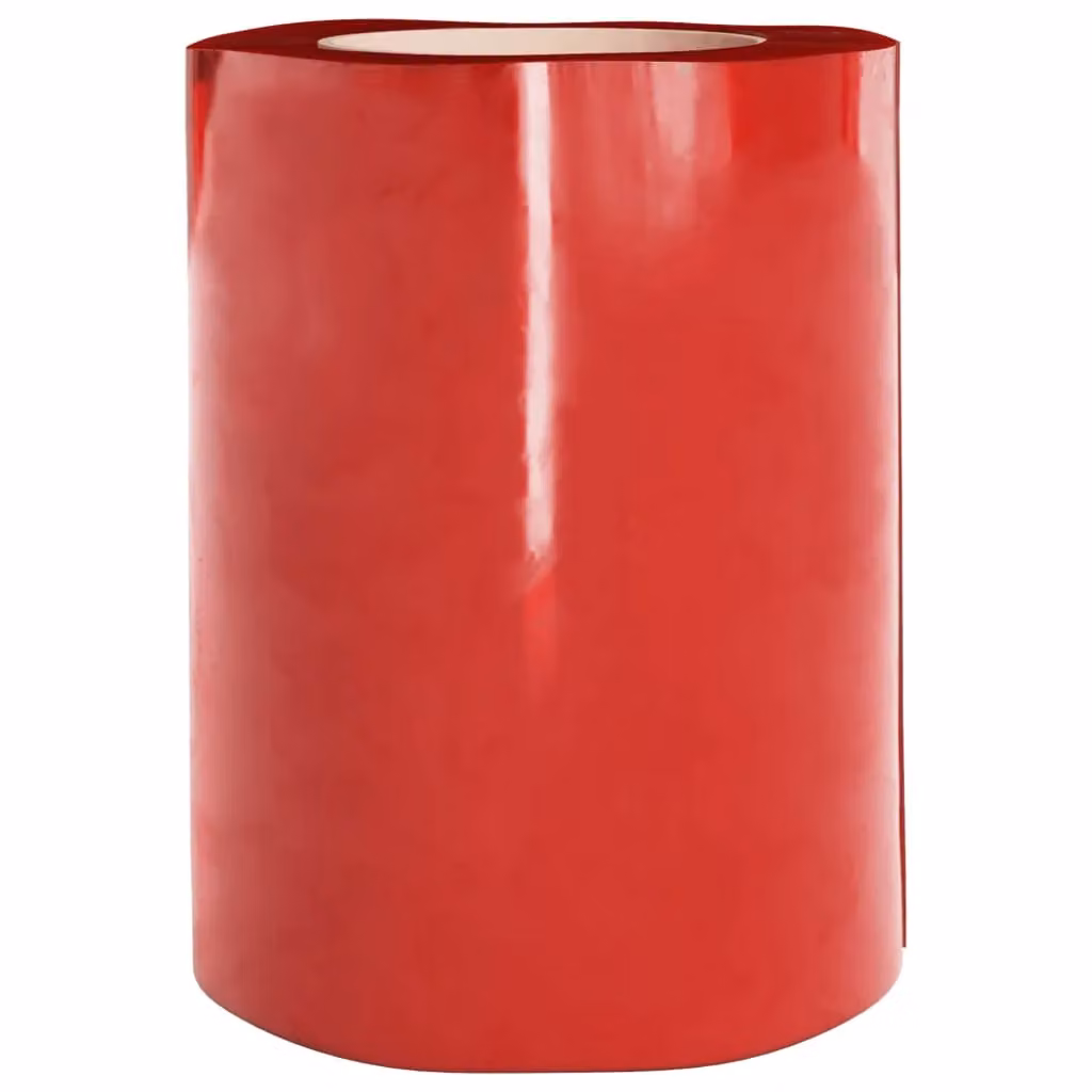 Berkfield Home Red PVC Door Curtain Strips, W: 300 mm, Thickness: 3 mm, Length: 25 m – 2