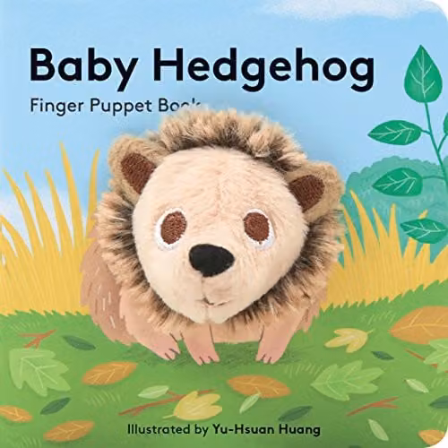 Baby Hedgehog Finger Puppet Book by Chronicle Books, Multicolour Paper Board Book