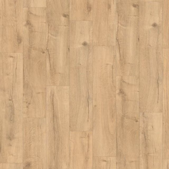 Vinyl Flooring UK Nature Sense Classic 8.0mm Wood Look Laminate Flooring in Light Oak, Covers 1.99sqm