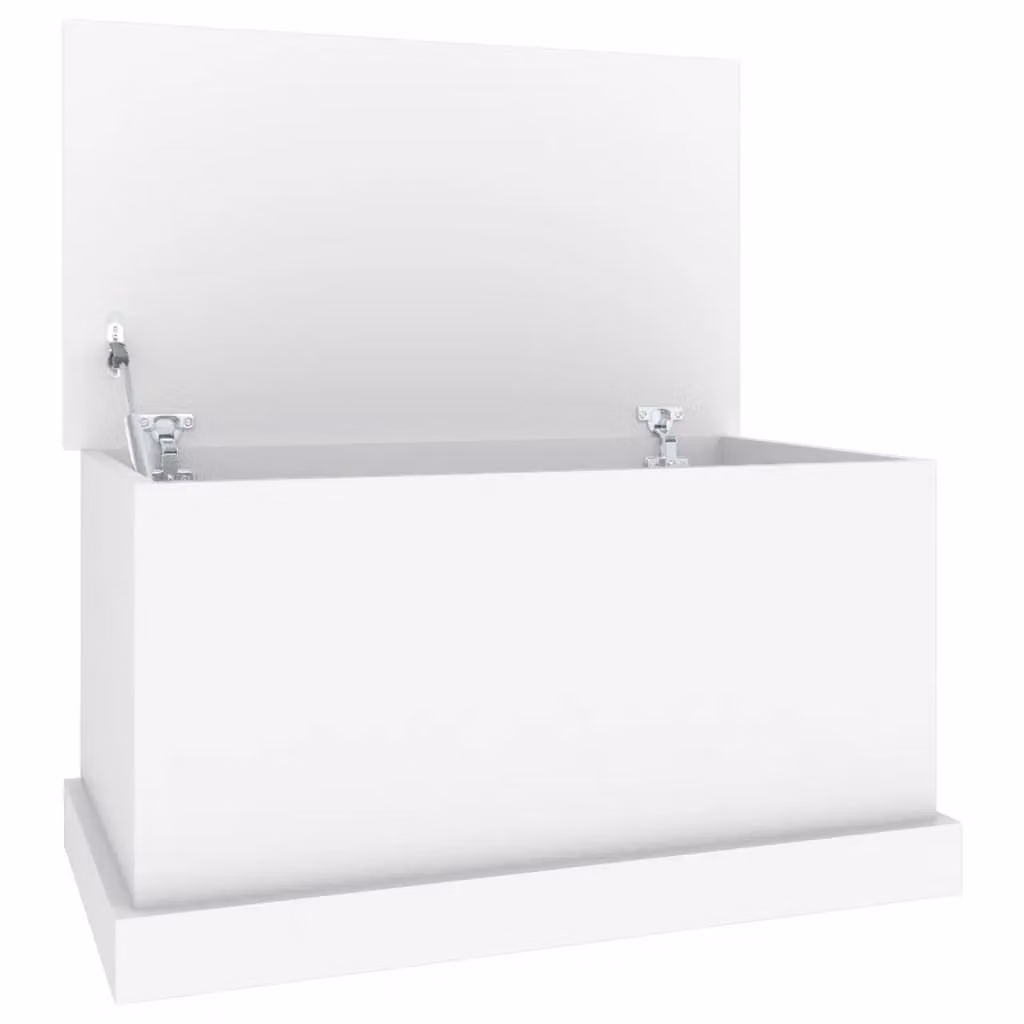 Berkfield Home White MDF Storage Box W/D/H: 70 x 40 x 38 cm – 2