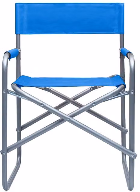 Berkfield Home Comfortable Director's Chairs, 2 Piece Set in Steel Blue – 1