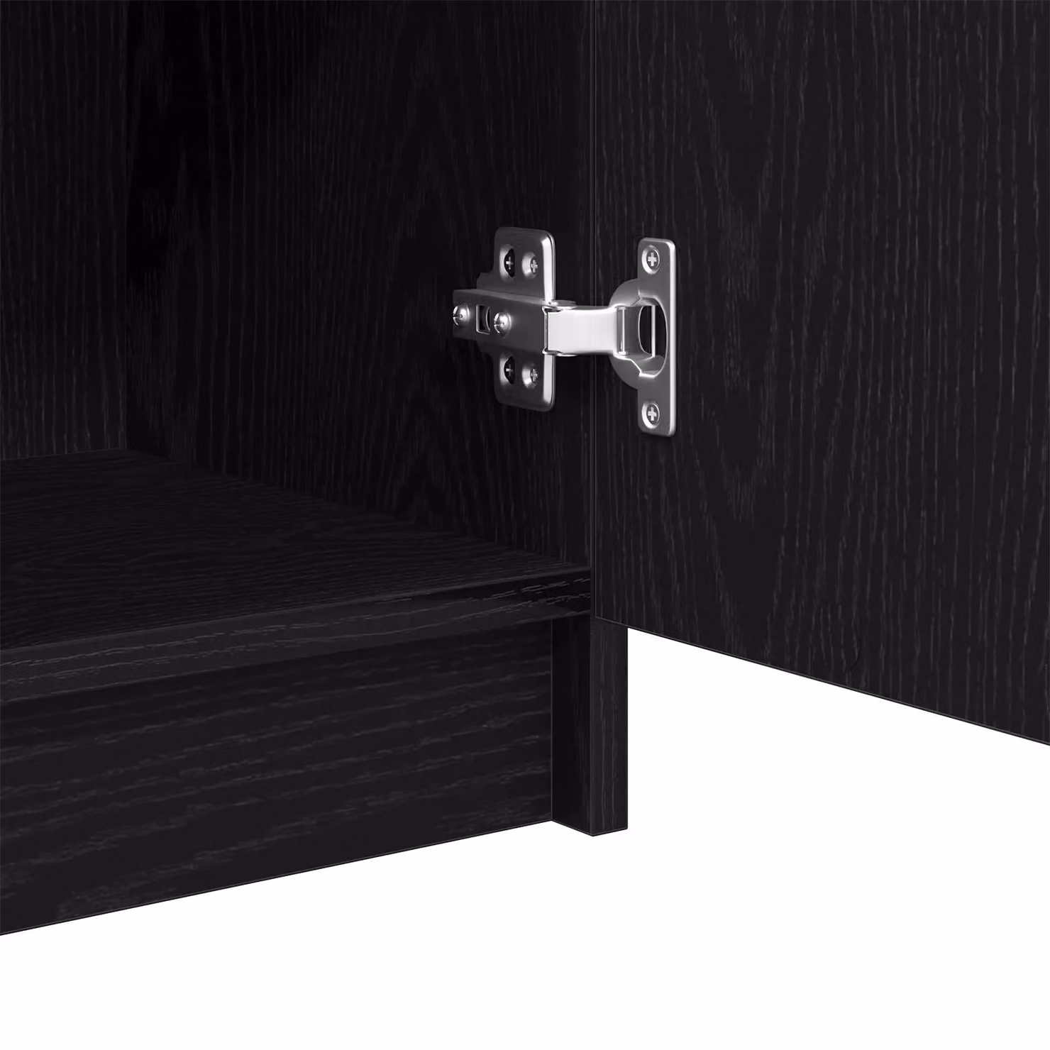 Berkfield Home Black Oak Bathroom Cabinet W/D/H: 32 x 34 x 90 cm – 4