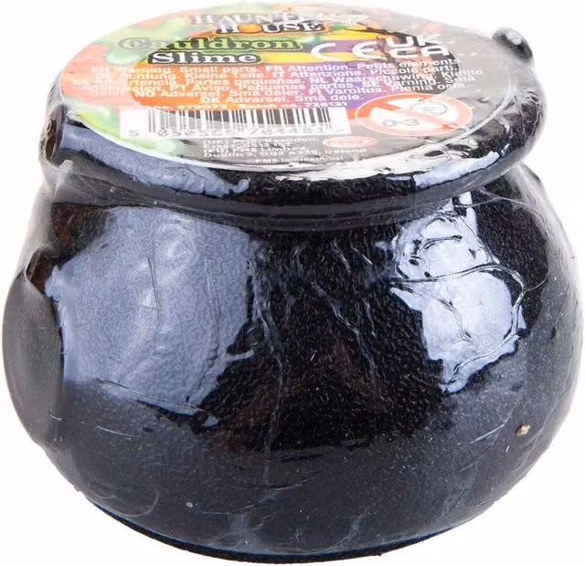 VFM e-Store Halloween Cauldron Slime Pot in Black