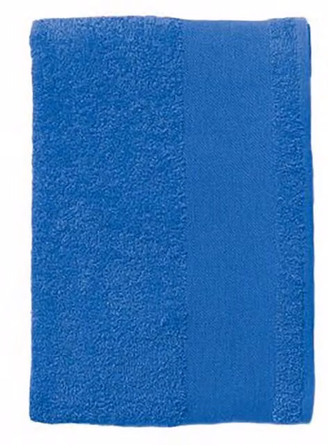 SOL'S Island 70 Blue Terry Bath Towel, W/H: 70 x 140 cm