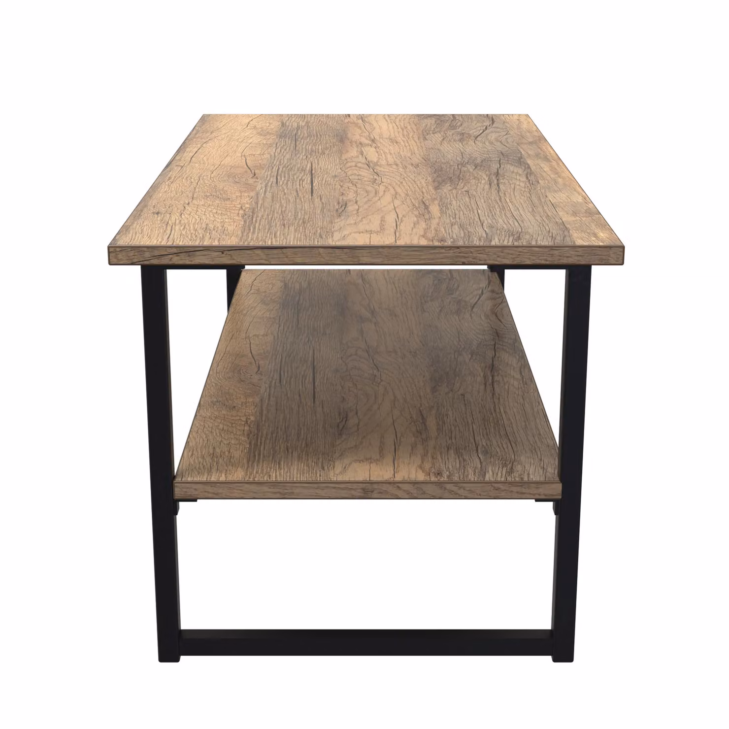 2 U Tamworth XXL Coffee Table in Dark Brown, W: 100 cm, D: 50 cm – 2