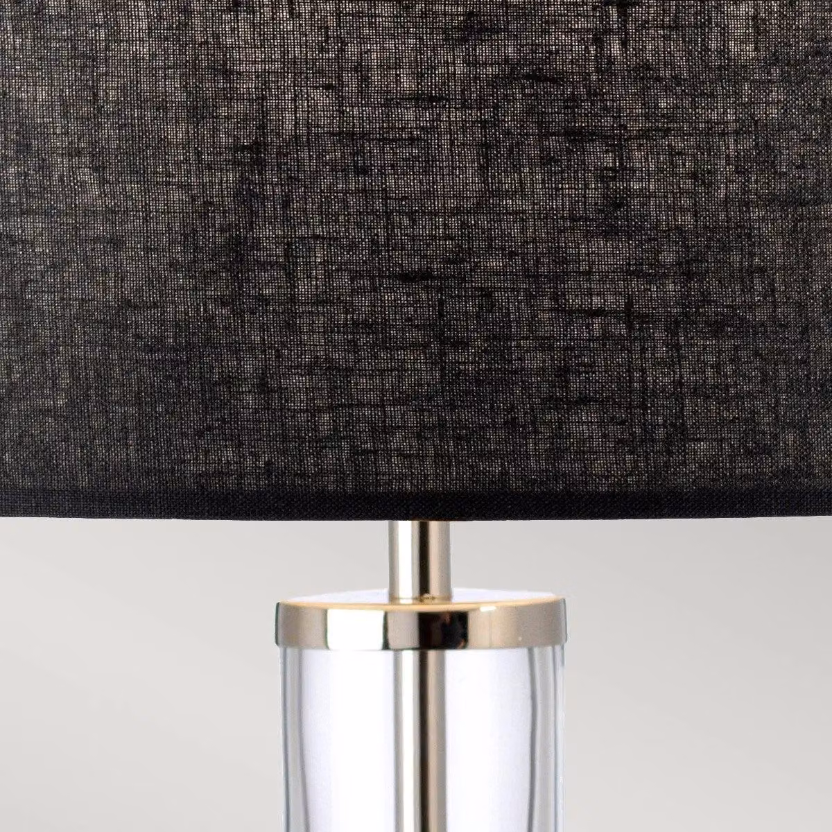 Netlighting Orb Table Lamp with Round Shade in Grey and Polished Silver – 2