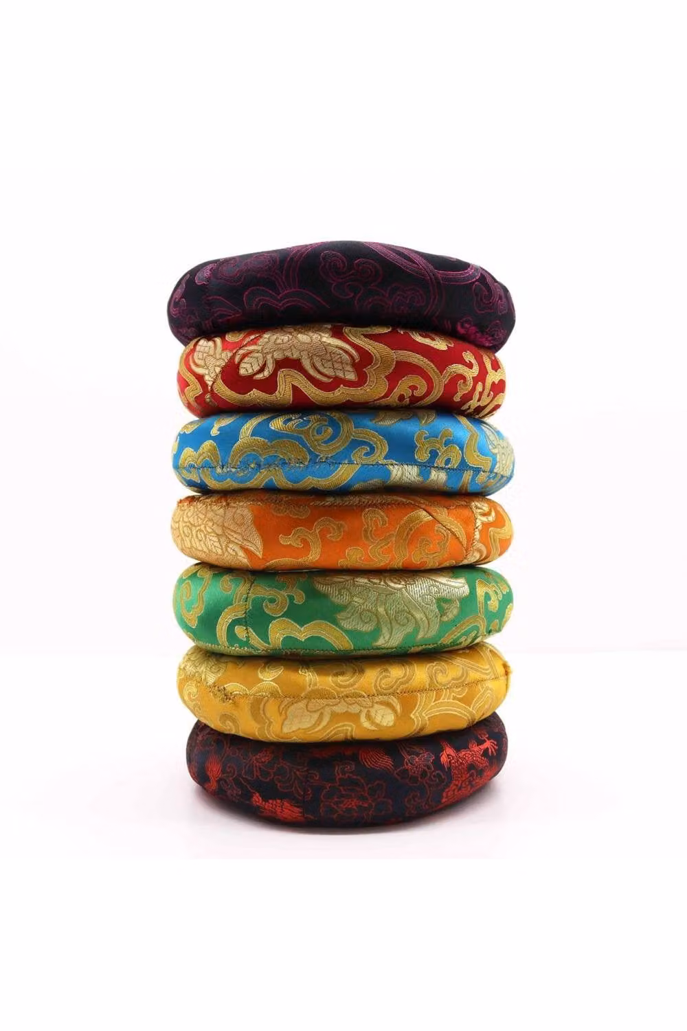 KDMD Hoop Cushion for Singing Bowls, Multicolour, 18 cm – 2