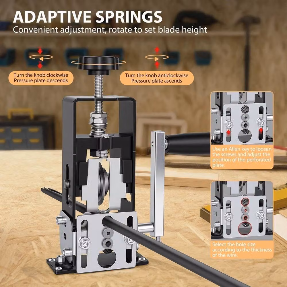SPETLEK Powered Wire Stripping Machine for Copper, Black – 4