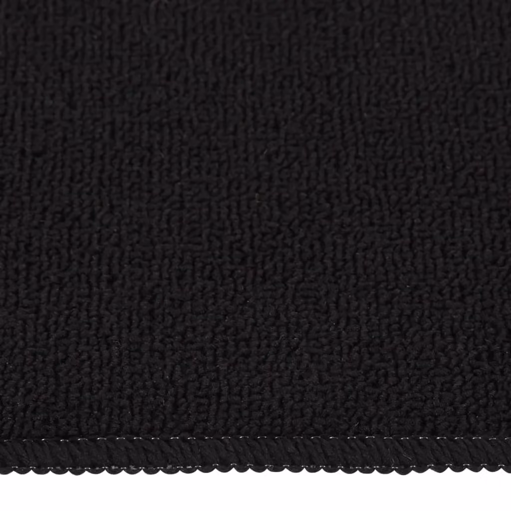 Berkfield Home Anti Slip Stair Mats, 15 Pack, Black Rectangular, W: 60 cm, D: 25 cm – 3