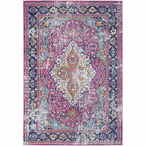 THE RUGS Purple Vintage Oriental Area Rug, W/D/H: 160 x 230 cm – 2