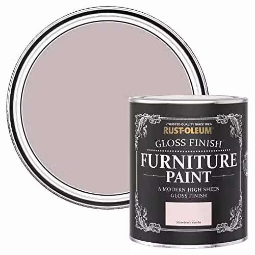 Rust-Oleum Pink Furniture and Skirting Board Paint in Gloss Finish, 750ml – 1