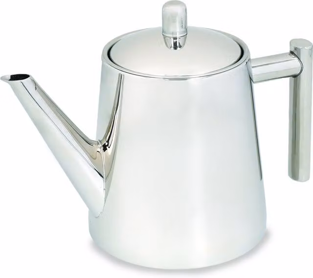 La Cafetire Stainless Steel Teapot Infuser with Drip Free Spout, Silver, 800ml