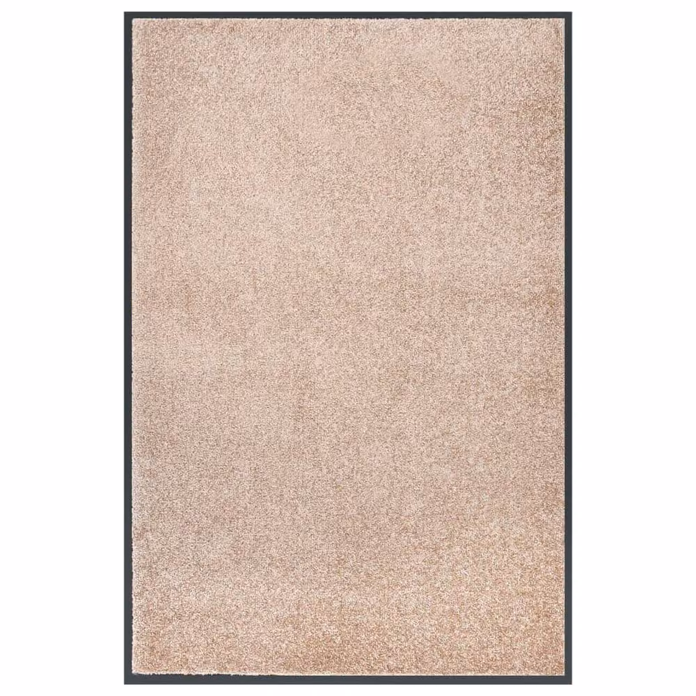 Berkfield Home Traffic Non-Slip Doormat, Beige, W: 80 cm, D: 120 cm – 2