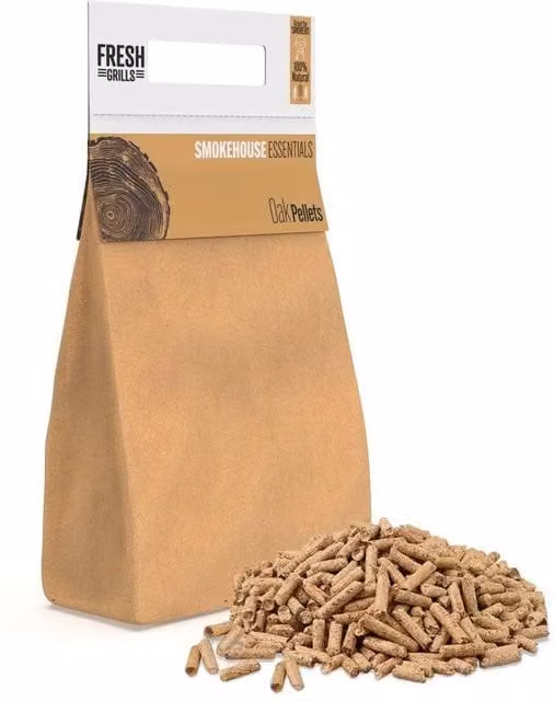 Monstershop Hickory Wood Pellets, 9kg, Terracotta