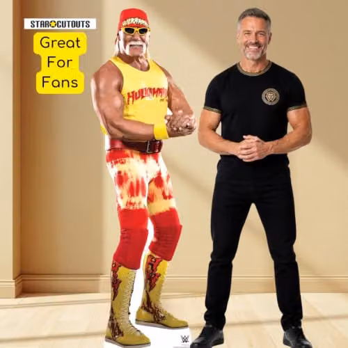 Star Cutouts WWE Hulk Hogan Ultimate Edition Lifesize Cardboard Cutout, Multicolour, Height: 195 cm – 4