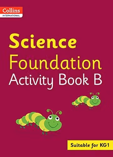 Collins International Science Foundation Activity Book B for KG1 in Multicolour