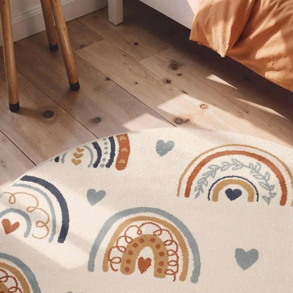 THE RUGS Adventures Bowie Kids Rug in Cream and Multicolour, W: 160 cm, D: 235 cm – 3