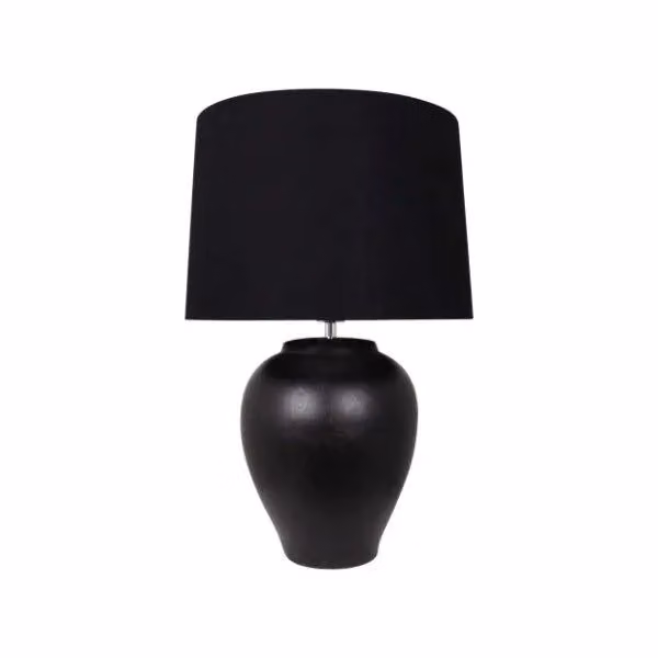 Pagazzi Belen Black Ceramic Table Lamp – 2
