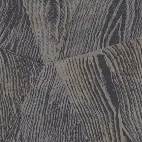 Erismann Opus Textured Non-Woven Abstract Wallpaper in Black