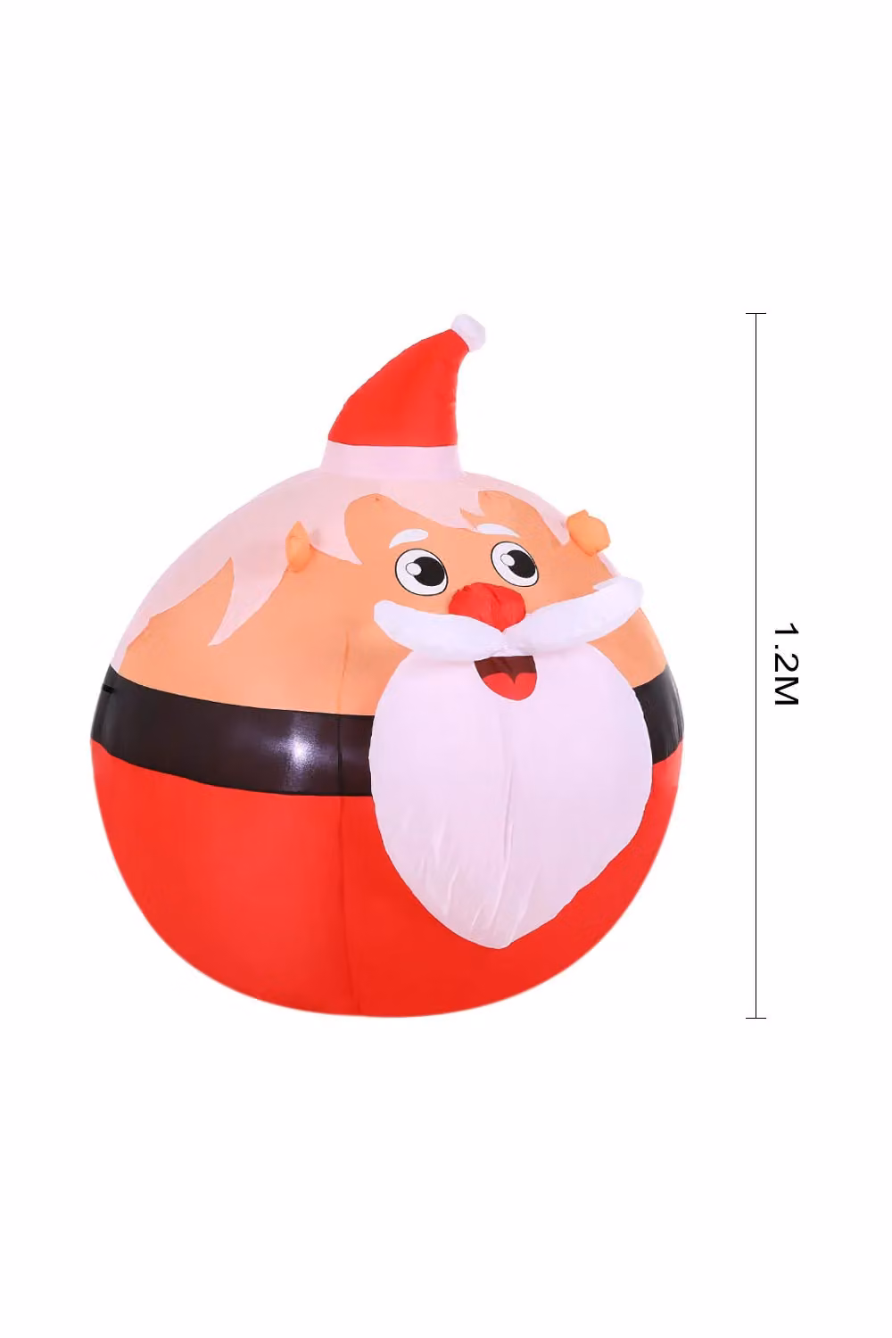 Living and Home Red Santa Claus Christmas Inflatable with Lights, Height: 120 cm – 4
