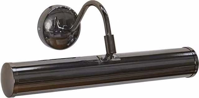 ValueLights Traditional Adjustable Twin Picture Wall Light in Black Chrome Finish