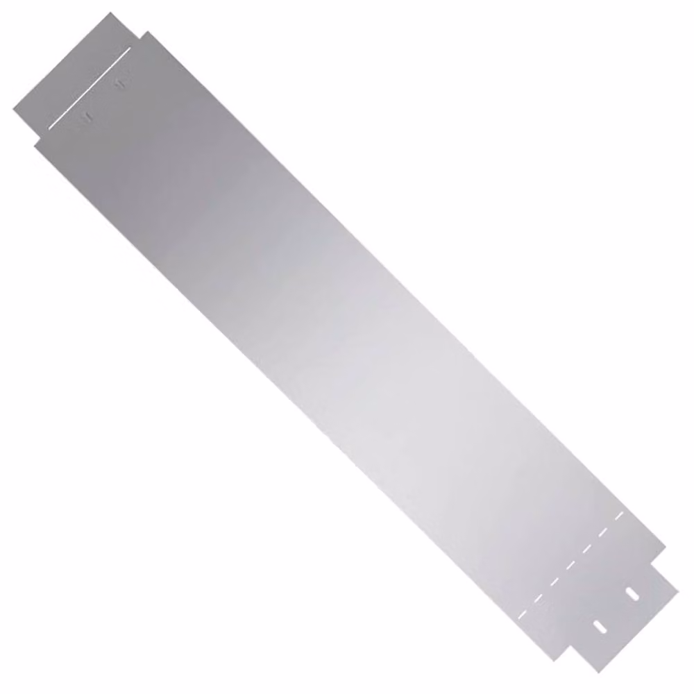 Berkfield Home Galvanised Steel Lawn Fence, 10 Pieces, Silver, W: 100 cm, H: 20 cm – 2