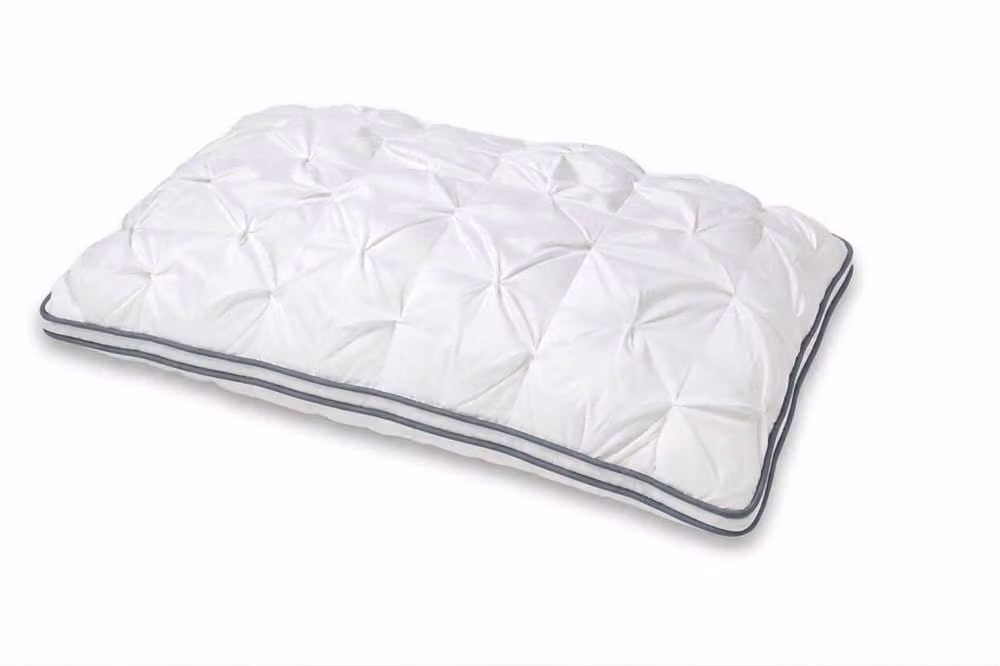Snug City White Tufted Pintuck Pleat Luxury Pillow, Soft and Hypoallergenic – 2