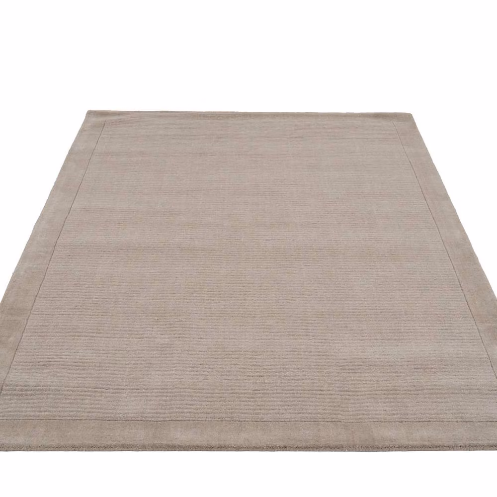 Kukoon Grey Natural Wool Hand Tufted Plush Pile Living Room Area Rug W: 120 cm, L: 170 cm – 2