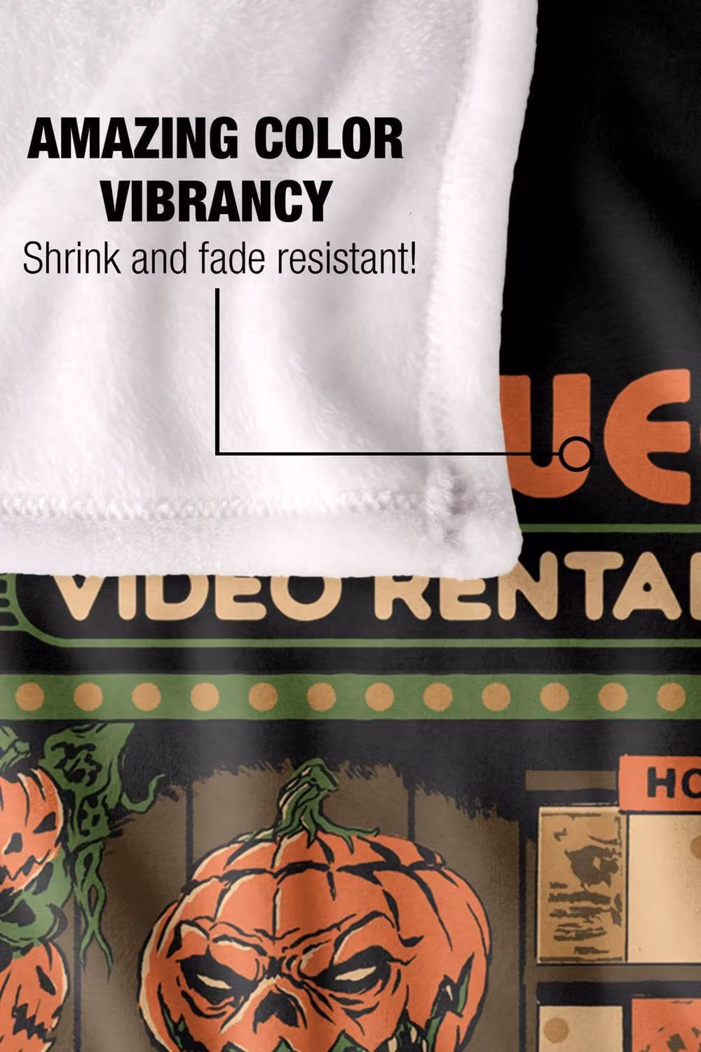 Steven Rhodes Video Rentals Silky Touch Super Soft Fleece Throw Blanket, Multicolour, W/D/H: 91 x 147 cm – 4