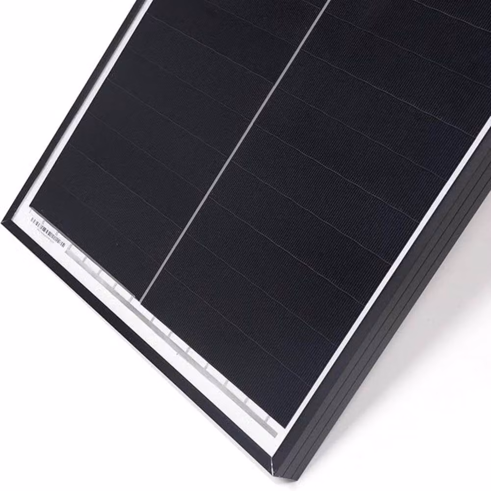 GWSOLAR 24W Monocrystalline PERC Compact Solar Panel for 24V Battery, Black – 4