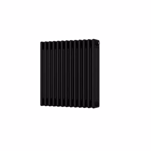 UK Radiators Alpha 4 Column Traditional Cast-Iron Style Steel Radiator, Black, W: 59.2 cm, H: 60.0 cm – 2