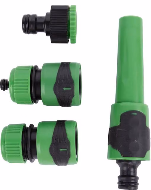 4pc Green Blade Rubber Hose Connector Repair Set
