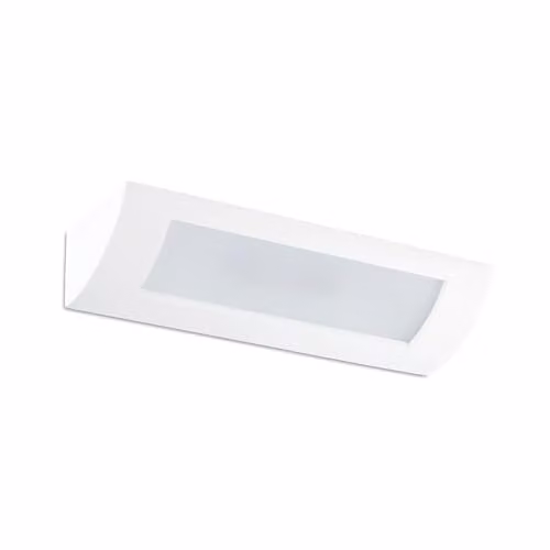 Faro Barcelona Chera 63175 White Plaster and Ceramic Up and Down Wall Light, 100 W – 1