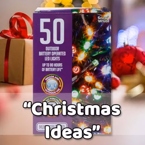 VFM e-Store Multicolour Christmas String Lights with 50 RGB Bulbs – 6