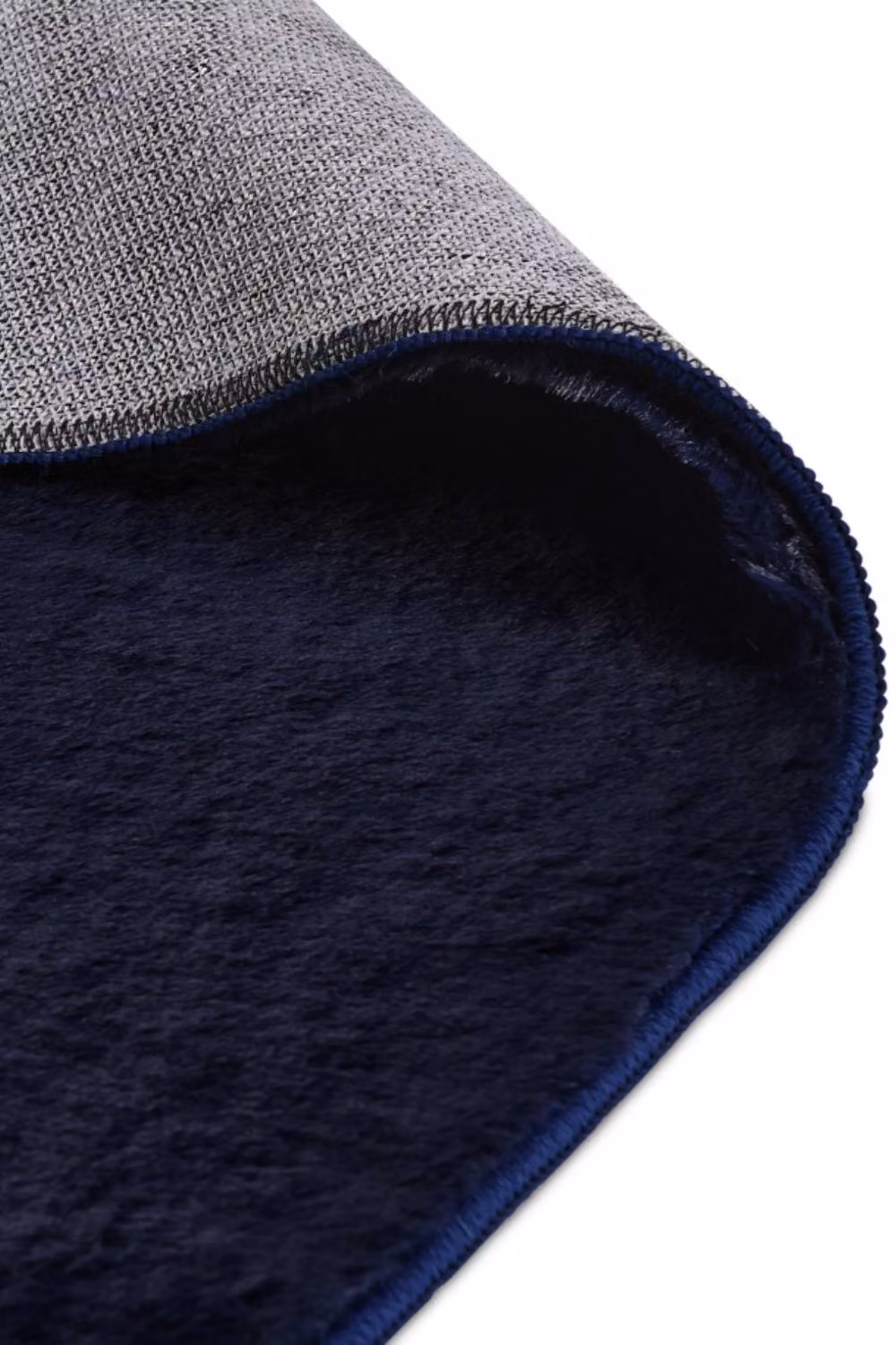 Allure Bath Fashions Softie Faux Fur Rug in Blue, W: 160 cm, L: 230 cm – 4