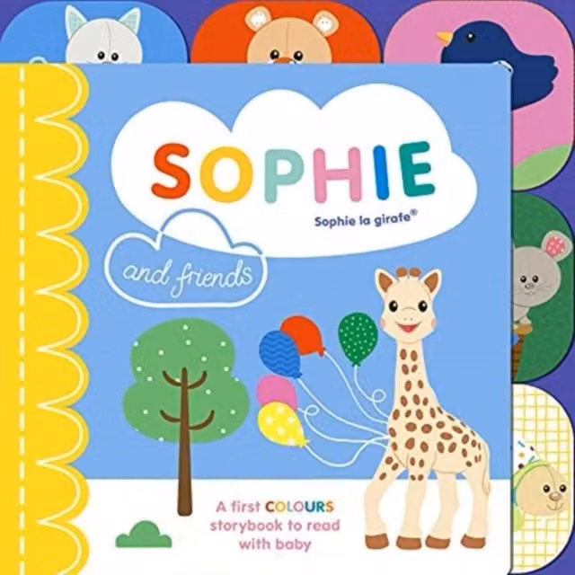 Sophie & Friends Sophie la girafe Board Book by Ruth Symons, Multicolour