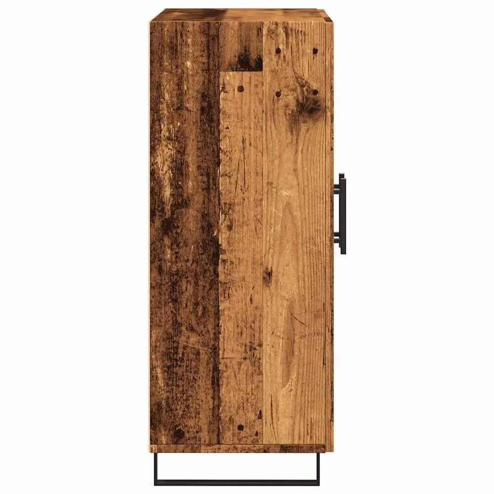 Berkfield Home Classic Sideboard in Brown Old Wood, W: 69.5 cm, D: 34 cm, H: 90 cm – 4