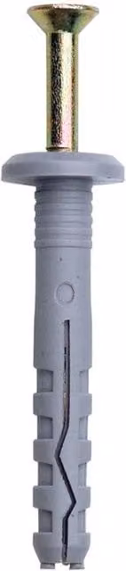 JCP Construction Products Galvanised Flange Head Hammerscrews for Wood, Grey, 100 Pack, 6 x 40 mm