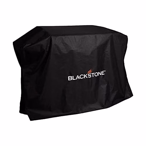 Blackstone 5482 Heavy Duty 600D Polyester Gas Grill Cover for 36 inch Cooking Station with Hood, Black