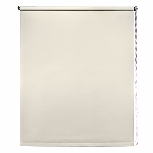 New Edge Blinds Thermal Blackout Roller Blind, Beige, Width: 75 cm, Height: 165 cm
