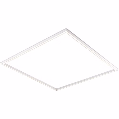 Loops Square Frame LED Ceiling Panel Light, 40W Cool White, White