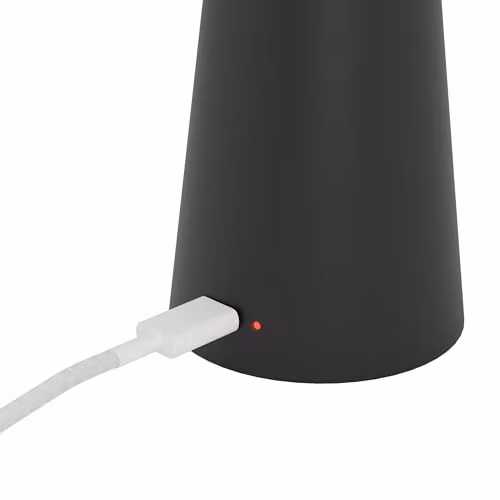 Eglo Piccola LED Outdoor Rechargeable Table Lamp, Black, IP54 – 6