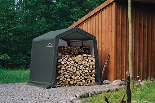 Rowlinsons Gable Style Garden Storage Shed in Green or Grey, W: 240 cm, D: 240 cm, H: 240 cm – 2