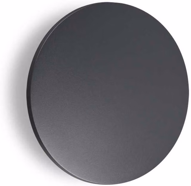 Ideal Lux Punto Integrated LED Outdoor Flush Wall Lamp in Anthracite Grey
