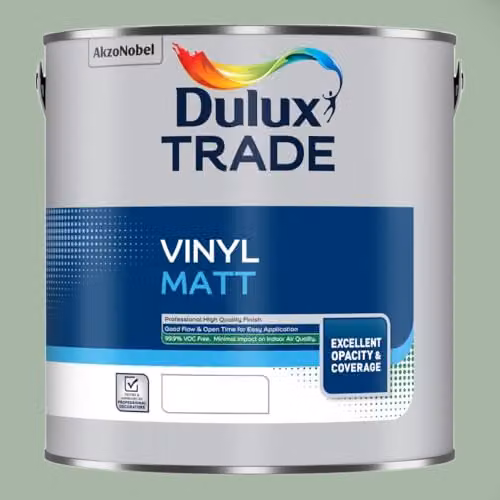 Dulux Trade Vinyl Matt Paint in Multicolour, 2.5 l